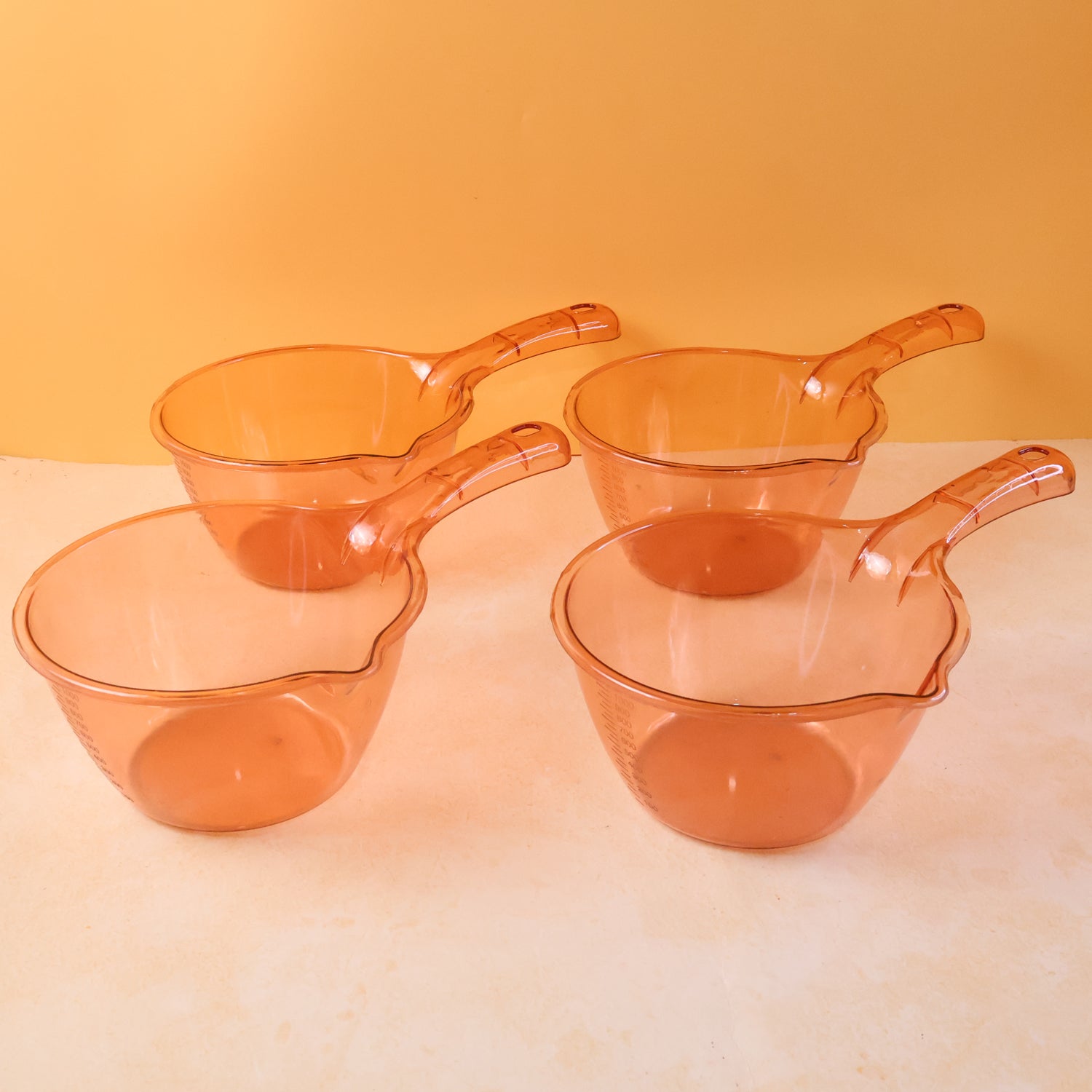 Multipurpose Kitchen Washing  Straining Bowl (1100 Ml  4 Pc)
