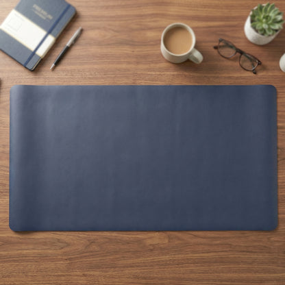 Premium Leather Finish Large Desk Mat Mouse Pad (1 Pc 90x45 Cm)