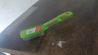 Plastic Handle Shoes Clothes Scrubbing Brush (1 Pc  Mix Color  19 Cm)