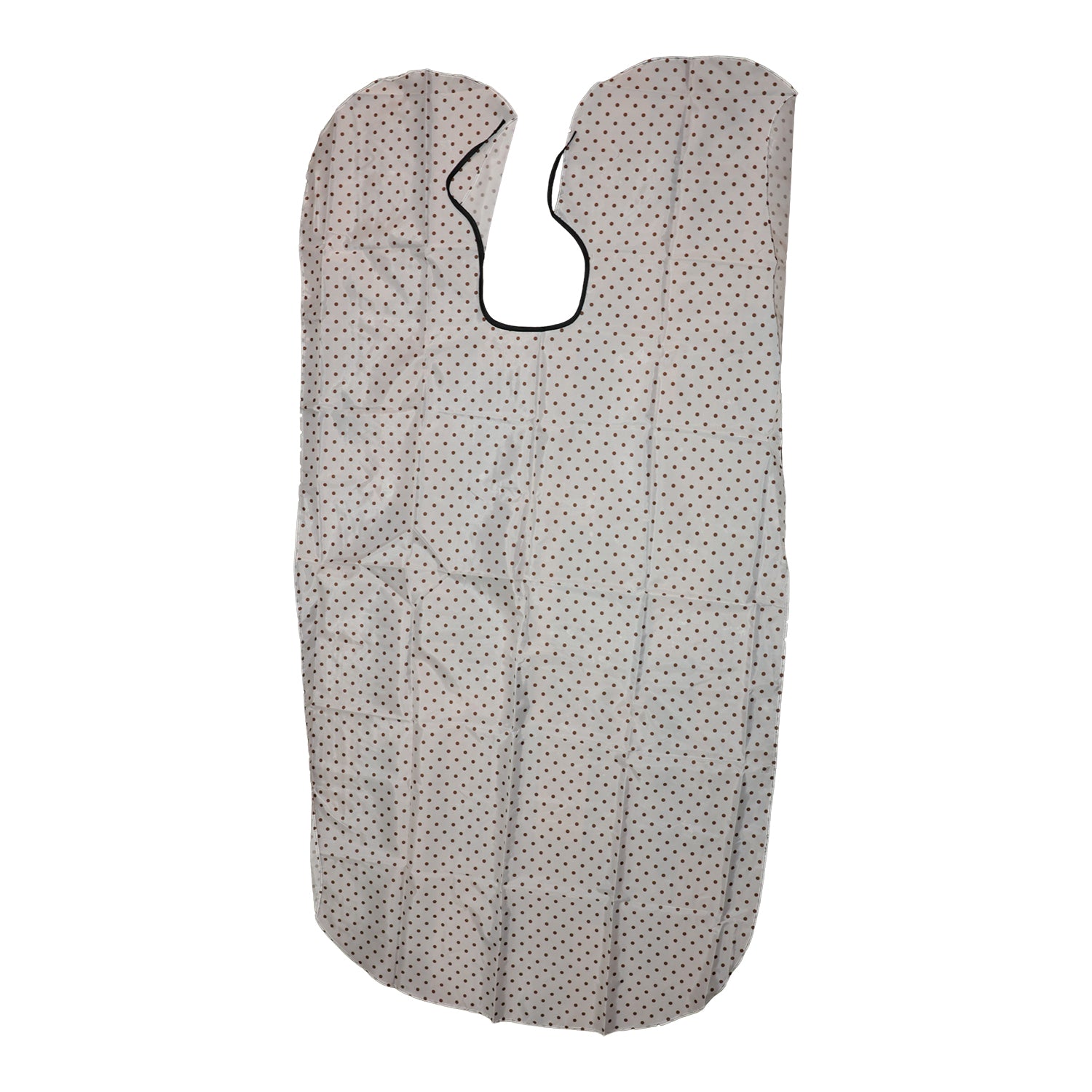 Wukusy professional barber hair cutting cape draped over a chair, lightweight and protective for salons or home haircuts.