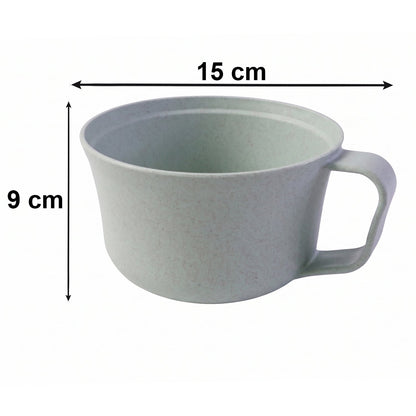 Wheat Straw Dinnerware Set  Eco-friendly  Durable Kitchen Essentials