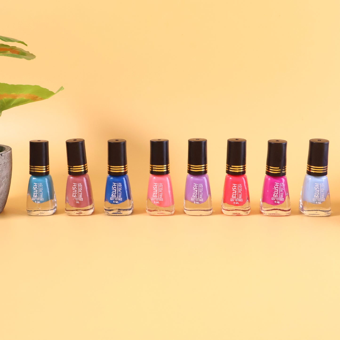 Blush Matt Mini Nail Polish (Mix Color  6 Ml  1 Pc)