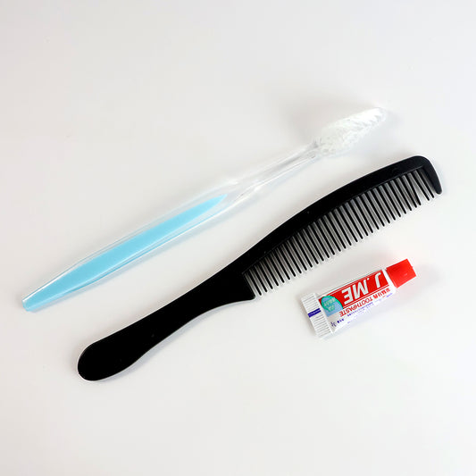 Wukusy 3-in-1 Travel Personal Hygiene Kit with compact bottles and essentials for health and beauty on the go.