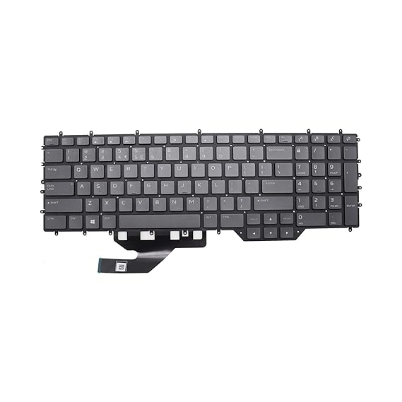 Dell Alienware M17xR3 / M18x Backlit Laptop Keyboard Internal Laptop Keyboard  (Black)