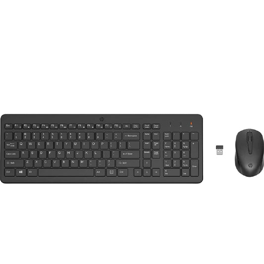 HP 330 Mouse & Keyboard Combo Wireless Desktop Keyboard  (Black)