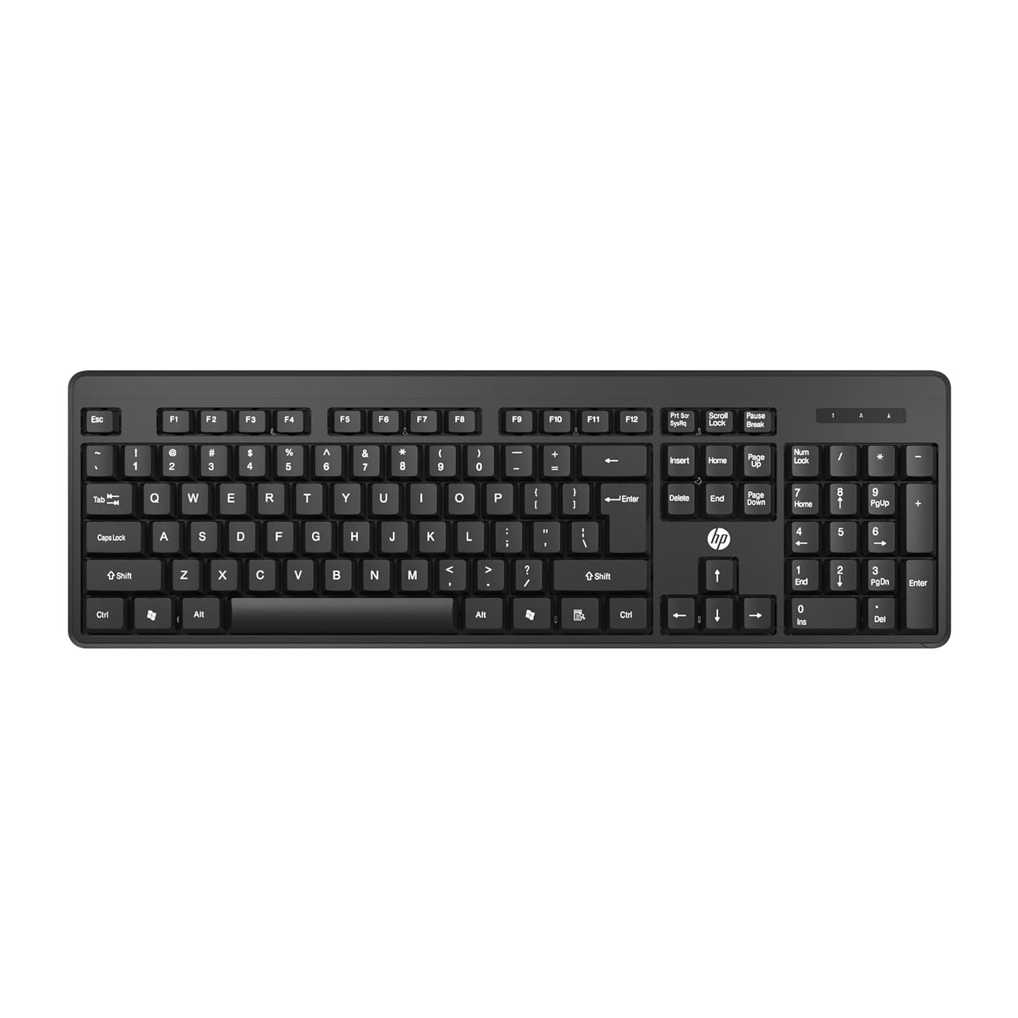 HP K160 Wireless Desktop Keyboard  (Black)