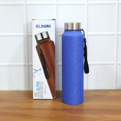 Classic Stainless Steel Water Bottle Blue Color (1000 Ml 1 Pc)