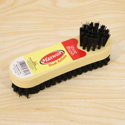 Maxwax Dual Action Shoe Cleaning Brush 2 In 1 (1 Pc)
