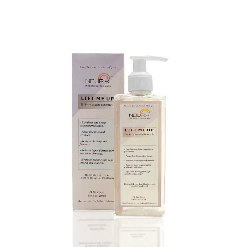 Nourix Lift Me Up Face Wash for Younger, Radiantly Glowing Skin