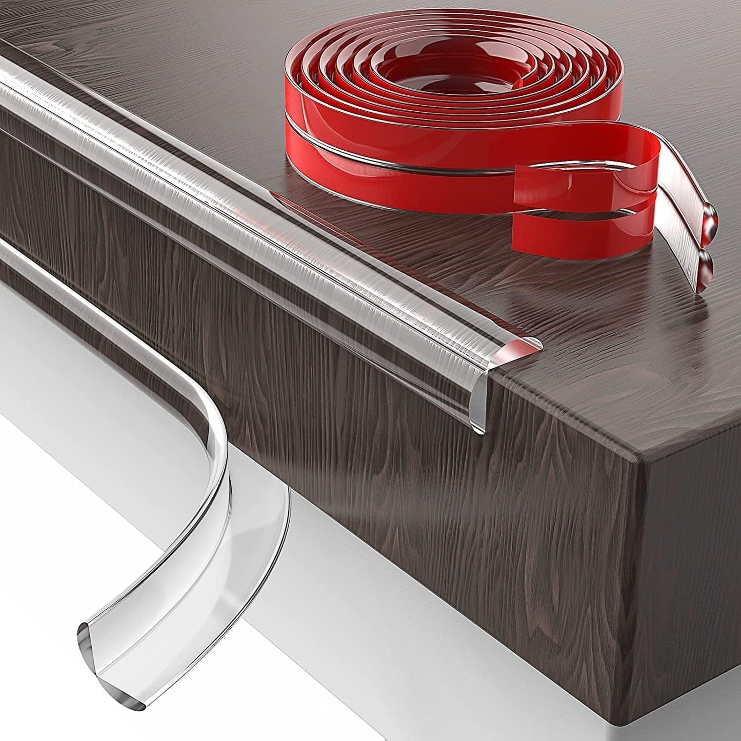 Soft Adhesive Edge Protector Strip 3 Meter Furniture Baby Safety Guard (1 Pc)