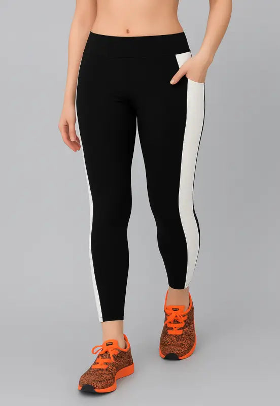 Premium Quality Mid-Waist Gym Leggings | Soft Yoga Pants | Stylish Fitness Tights for Girls or Women