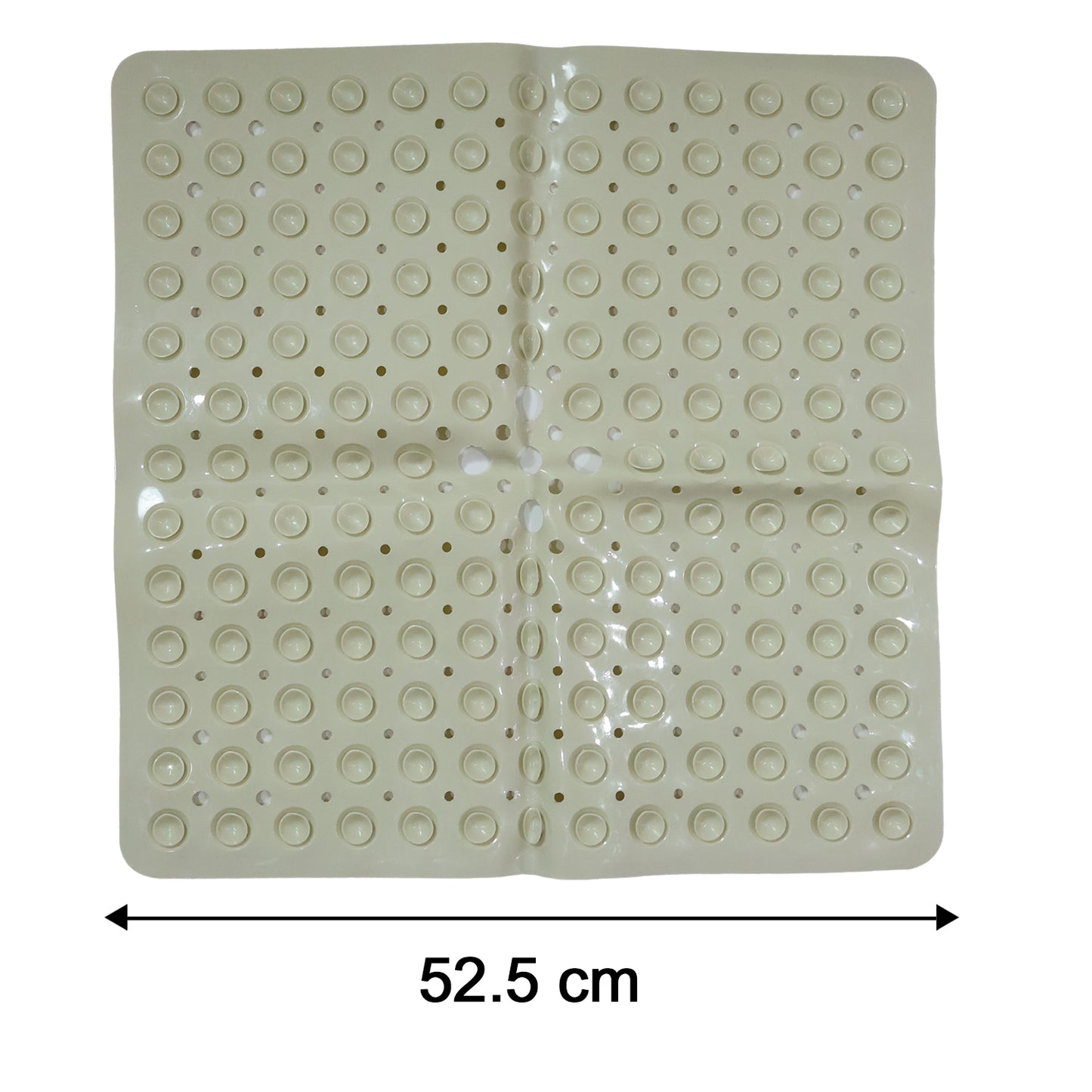 Anti-slip Bath Mat With Suction Cups (1 Pc 53x53 Cm)