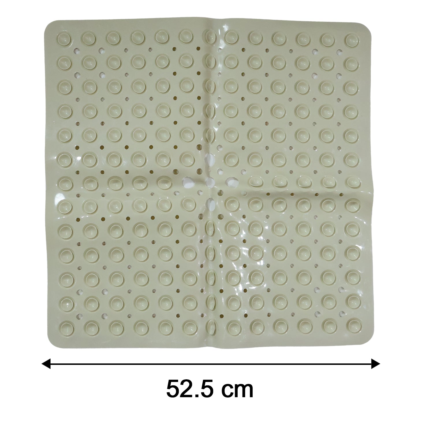 Anti-slip Bath Mat With Suction Cups (1 Pc 53x53 Cm)