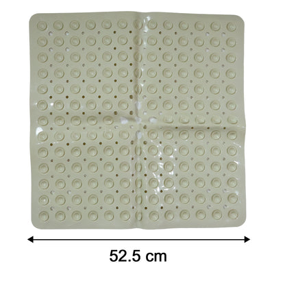 Anti-slip Bath Mat With Suction Cups (1 Pc 53x53 Cm)