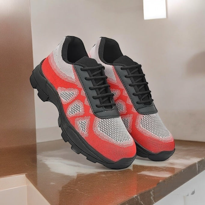 Lace-up Safety with Light Weight Steel Toe Industrial Safety Shoes for Men