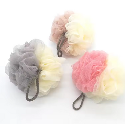Large Bath Loofah Sponge Scrubber Exfoliator for High Lather Cleansing Multicolor