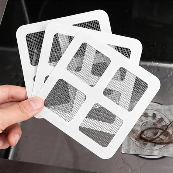 Large Upgraded Drain Cover Hair Catcher (Pack of 10)