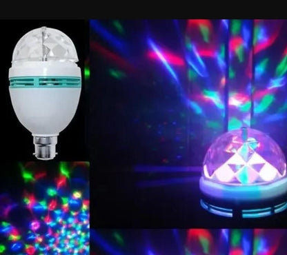 LED Rotating Bulb Light Lamp for Party/Home/Diwali Decoration