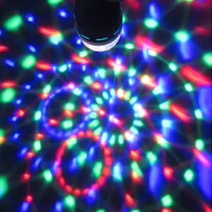 LED Rotating Bulb Light Lamp for Party/Home/Diwali Decoration