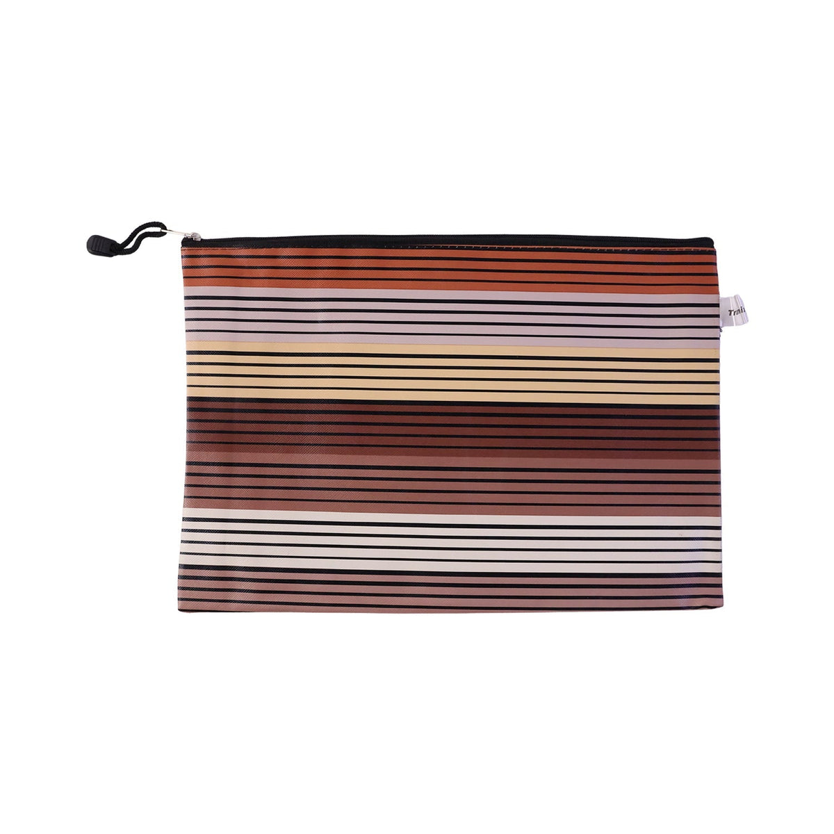 Zipper Document Pouch  Waterproof A4 File Organizer For Office  School