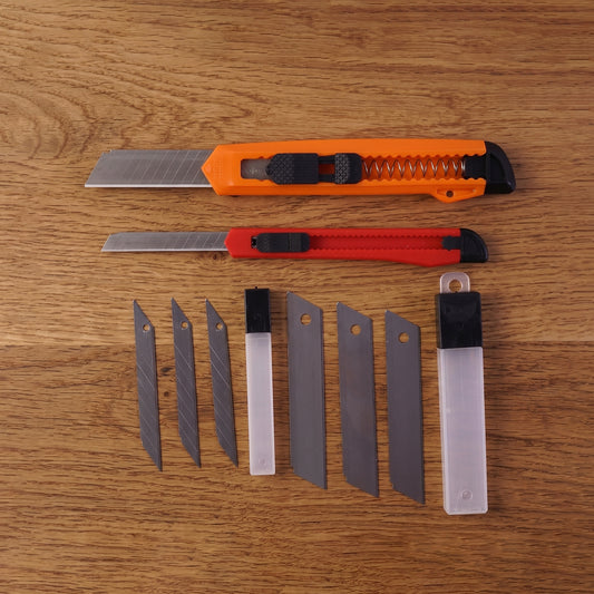 Utility Knife Set  Durable Blades For Precise Cutting