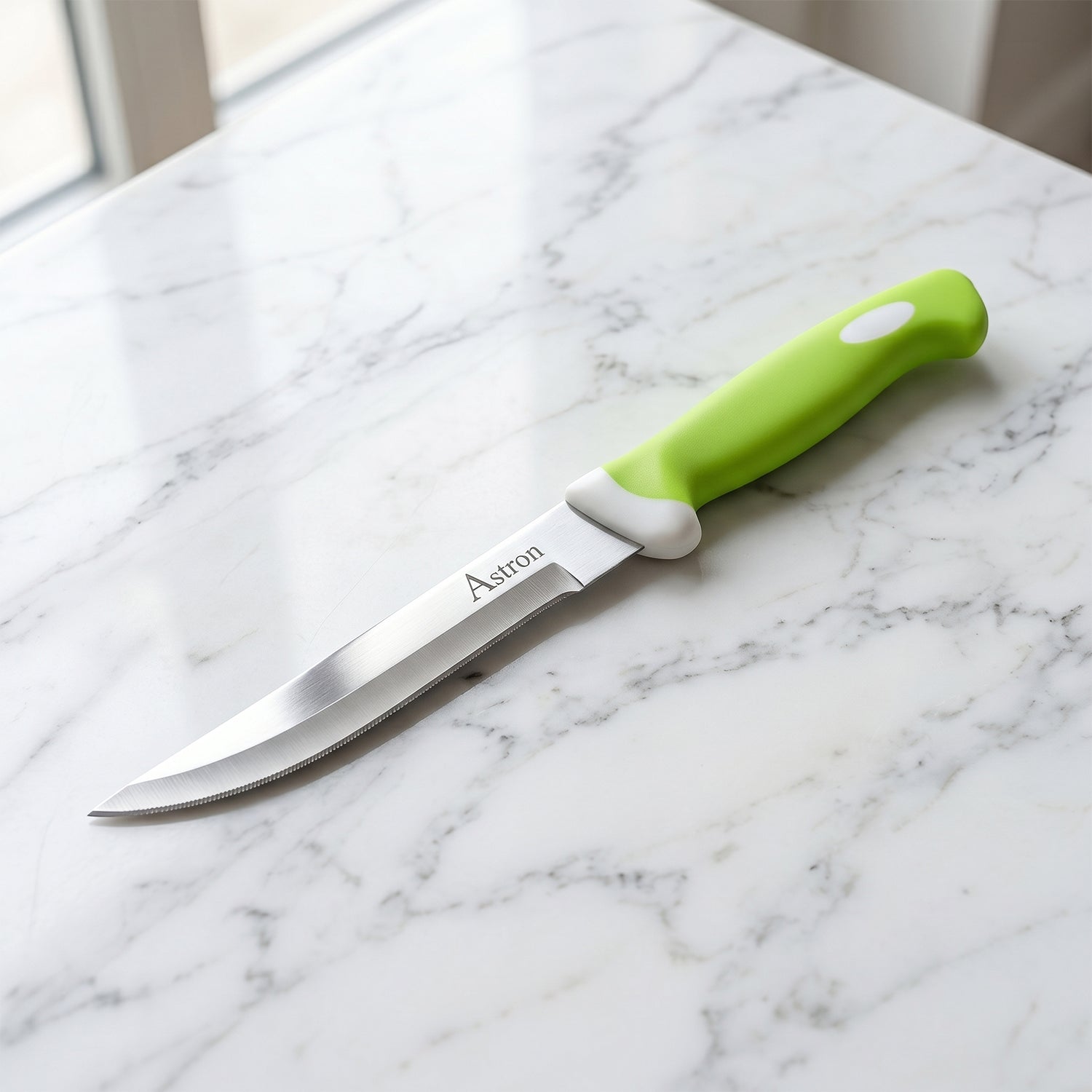 Mix Design Ss Kitchen Knife 9 Inch Stainless Steel With Plastic Handle (1 Pc)