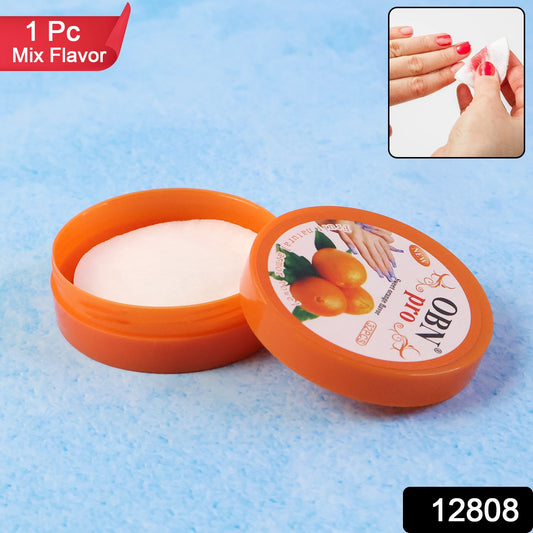Wukusy Obi Pro Nail Polish Remover Wipe, 1 piece, portable health and beauty product for quick nail polish removal.
