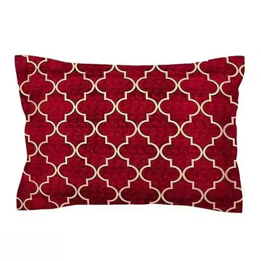 Cotton Checked Fitted Bedsheet – Single Size
