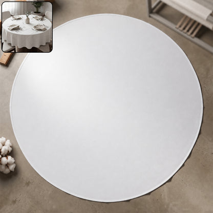 Multipurpose Round Dining Table Mat (1 Pc 150x150 Cm)