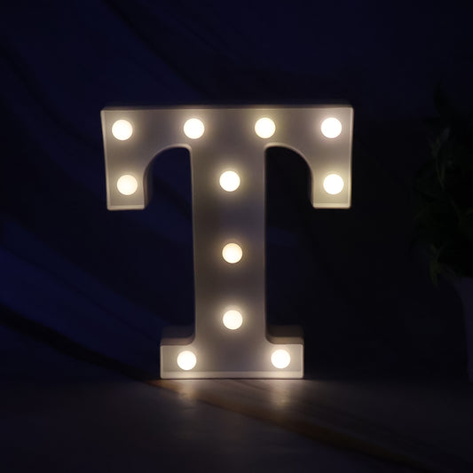 Decorative Led Marquee Alphabet Letter Light T (1 Pc)