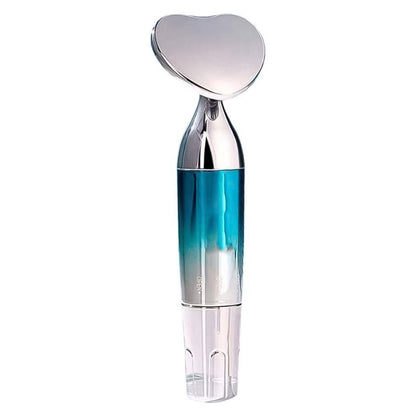 Wukusy face vibratory massager facial beauty device with ergonomic handle and multiple vibration settings for skin rejuvenation.