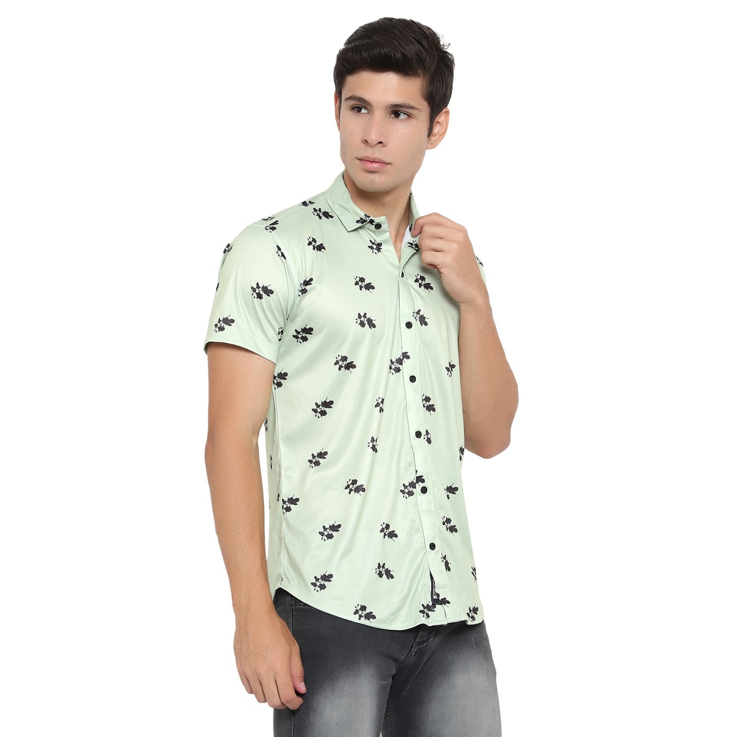 Men Regular Fit Printed Casual Shirt