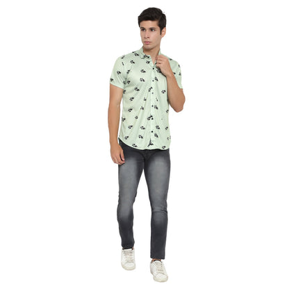 Men Regular Fit Printed Casual Shirt