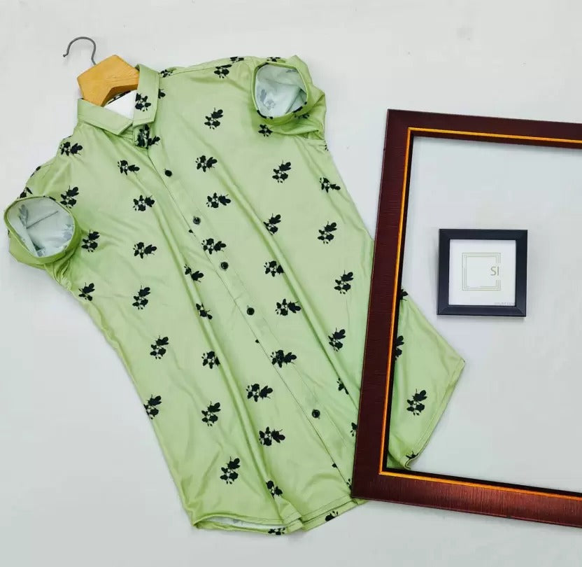 Men Regular Fit Printed Casual Shirt