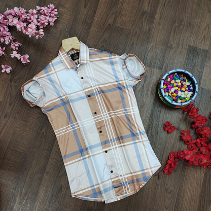Men Regular Fit Printed Casual Shirt
