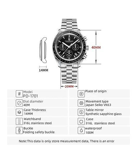 Men's silver stainless steel strap watch from Drpshippr Men's Collection, featuring a sleek design and classic timepiece style.