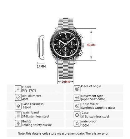 Men's silver stainless steel strap watch from Drpshippr Men's Collection, featuring a sleek design and classic timepiece style.
