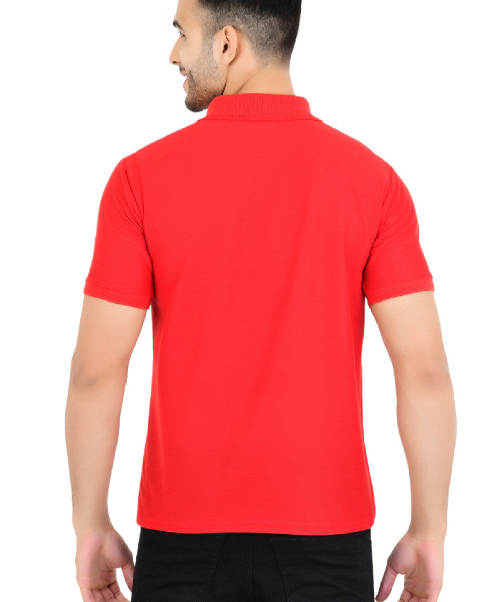 Men Solid Polo Neck Multicolor T-Shirt Pack of 4