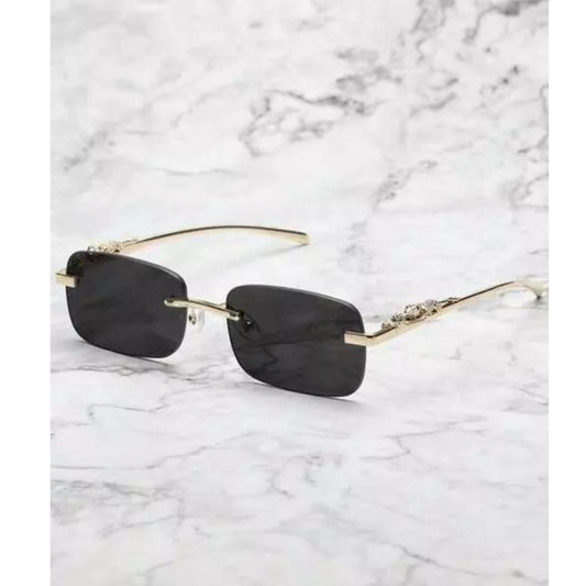 Men's black sunglasses from Drpshippr's men's collection featuring sleek, classic design with dark lenses and stylish frame.