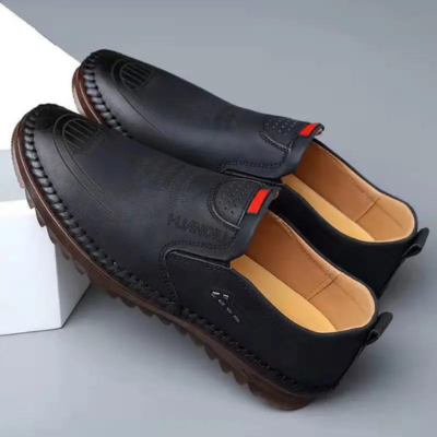 Men's casual flat outdoor travel sneakers by Drpshippr with soft soles, ideal for outdoor activities and comfortable walking.
