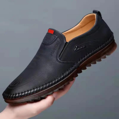 Men's casual flat outdoor shoes by Drpshippr featuring soft soles and a comfortable travel sneaker design.