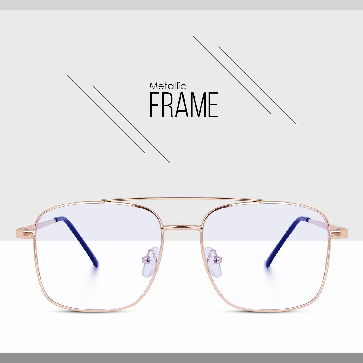 Men's Gold Sunglasses