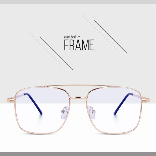 Men's gold sunglasses from Drpshippr Men's Collection with stylish frame and tinted lenses, showcased on a white background.