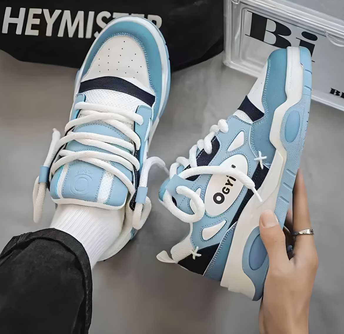 Men's synthetic stylish casual shoes from Drpshippr, featuring a sleek design and comfortable fit, ideal for everyday wear.