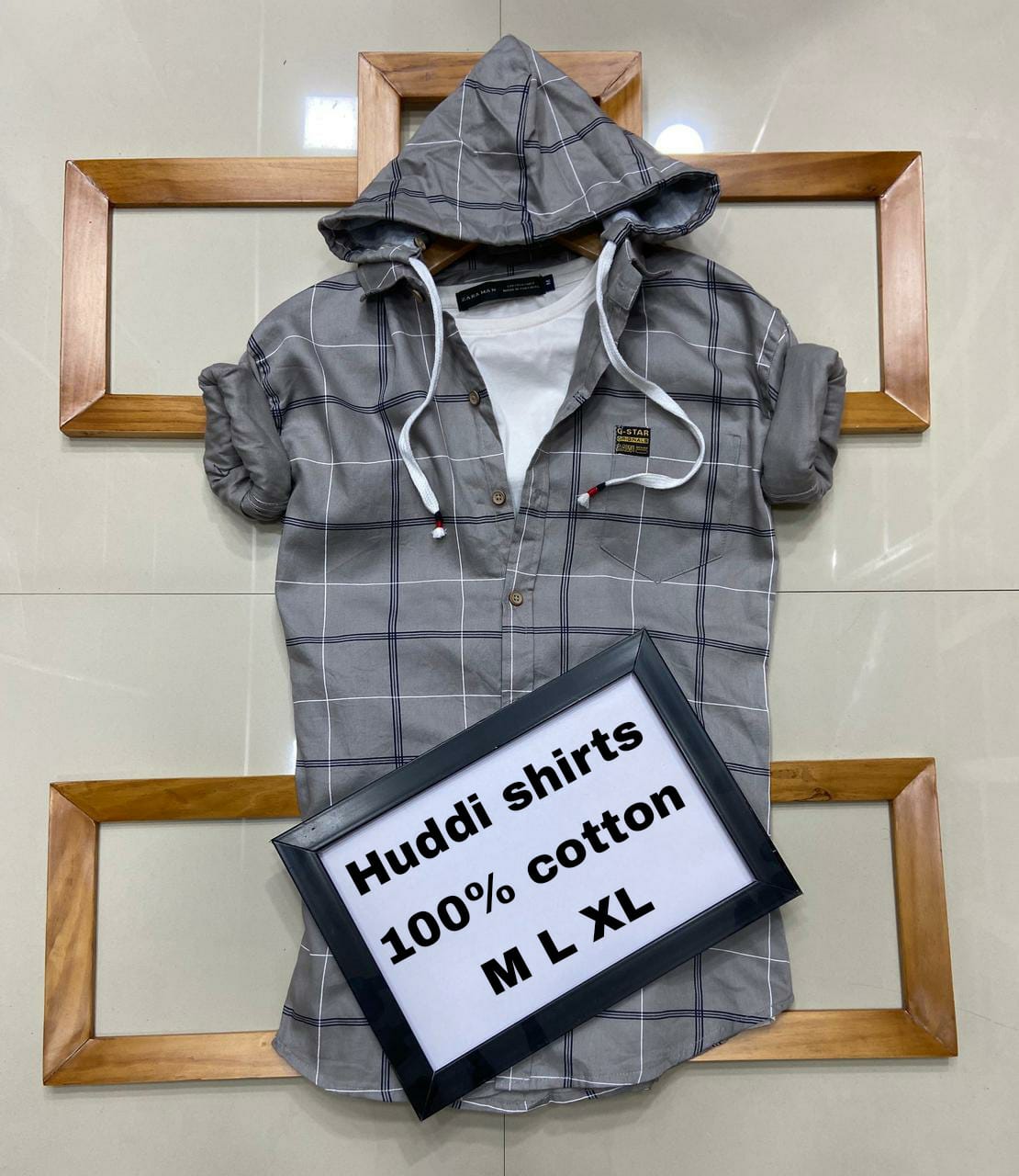 Seasons Grey G star Hoodie Full Sleeves Shirt