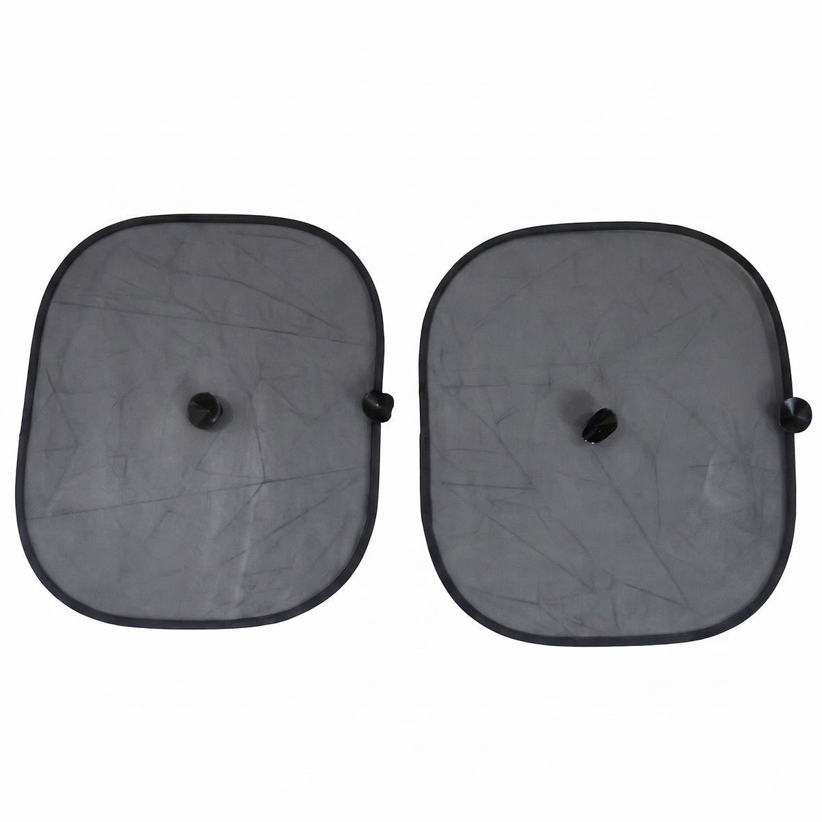 Car Side Window Sun Shades With Suction Cups For Heat And Uv Protection (2 Pc)