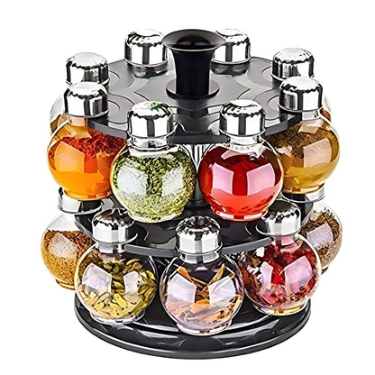 Multipurpose Plastic Big Revolving Spice Rack