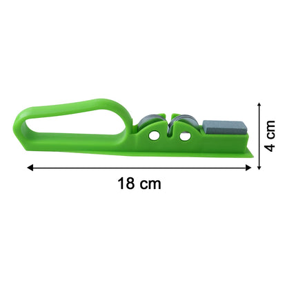Handheld Knife Sharpener With Grip Handle Manual Blade Sharpening Tool (1 Pc)