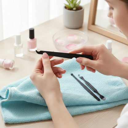6 In 1 Professional Manicure  Pedicure Grooming Tool Set