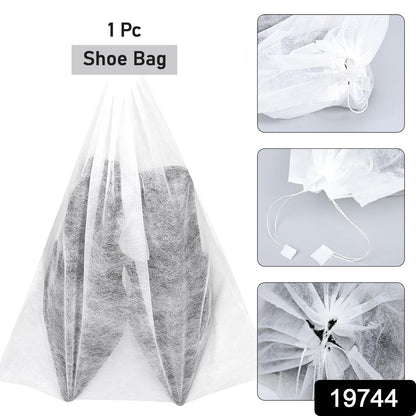 Non-woven Drawstring Shoe Storage Bag (48 X 31 Cm  1 Pc)